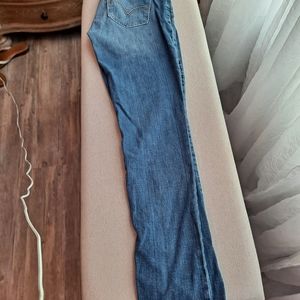 Levi's too super low 524 jeans